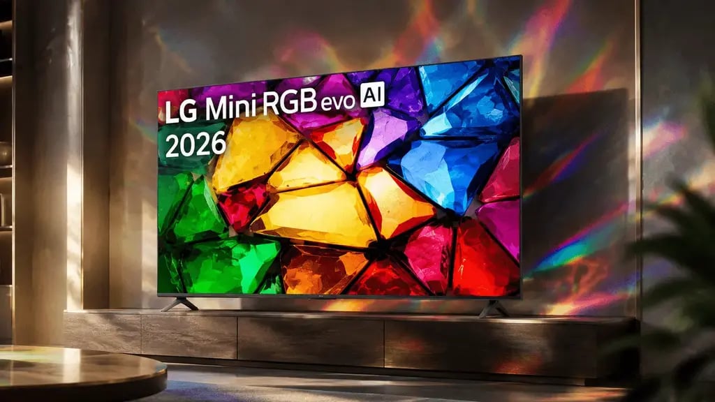 LG smart TVs recorded audio in standby and scanned home networks, researchers say (Photo: LG) מסך הטלוויזיה MRGB85 של LG