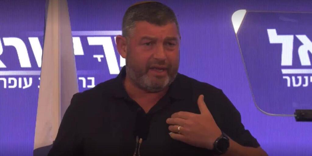 Ofer Winter, leader of the Amcha Yisrael party (Photo: Miki Schmidt) עופר וינטר