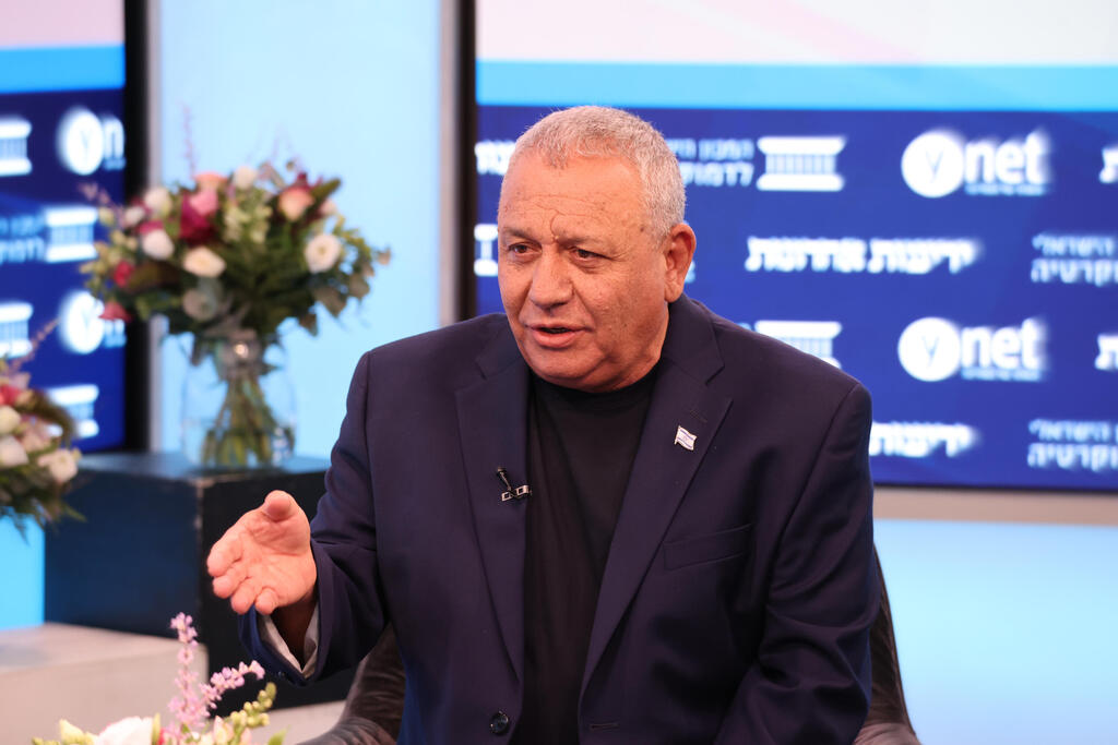 Gadi Eisenkot at a ynet and Yedioth Ahronoth conference (Photo: Yariv Katz) גדי איזנקוט בועידת זמן הכרעה