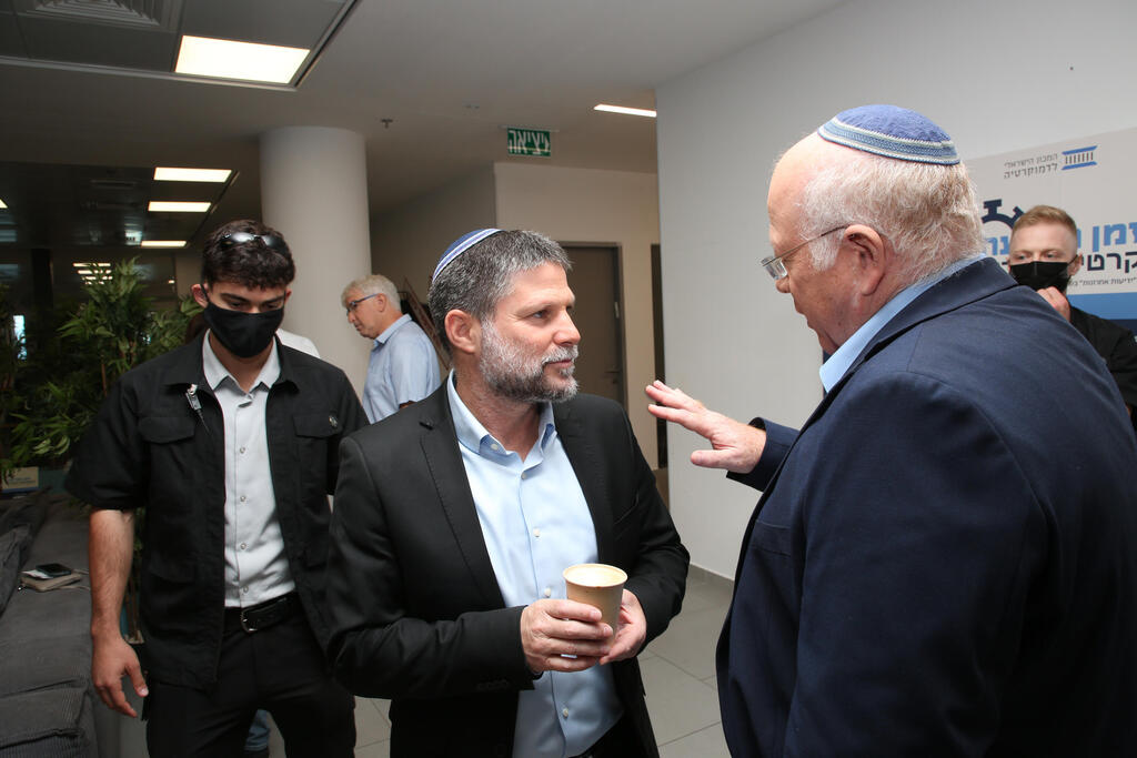 Bezalel Smotrich (Photo: Ryan Frois) בצלאל סמוטריץ' בועידת זמן הכרעה