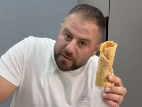 Georges Hanna Dib, aka Dr. Food (Photo: TikTok, @drfood.worldwide) ז'ורז' חנא דיב. "ד"ר פוד"