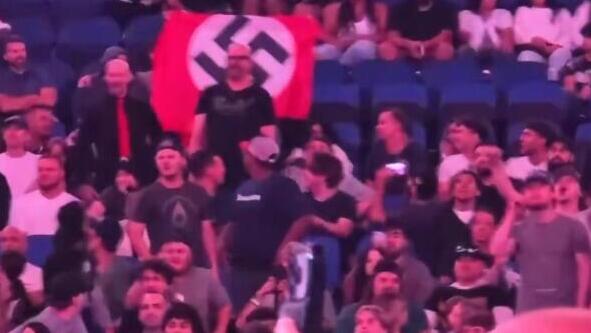 דגל נאצי בקרב אמנויות לחימה
