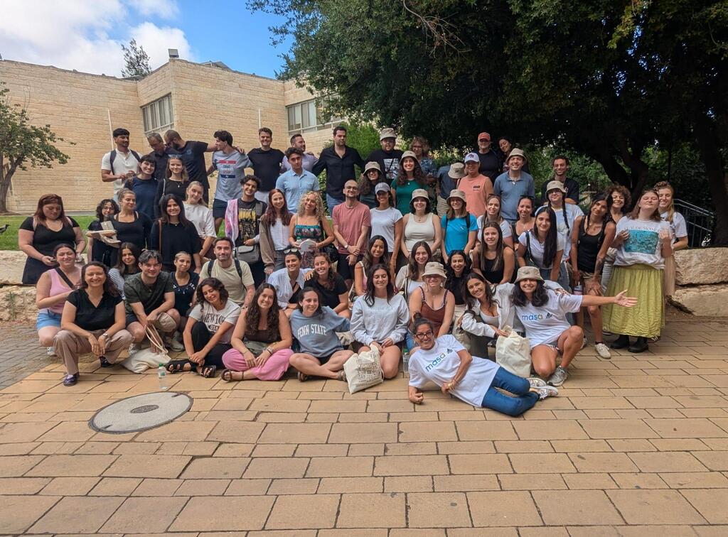 The new Masa Israel Teaching Fellows who will teach English in Israeli schools this year (Photo: Masa) masa