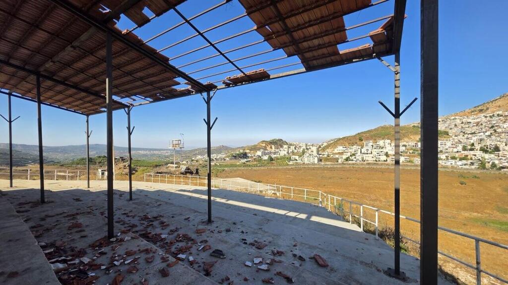 Shouting Hill, on the Syrian side (Photo: Yair Kraus) גבעת הצעקות ההיסטורית, בצד הסורי