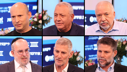 אביגדור ליברמן, גדי איזנקוט, נפתלי בנט, בצלאל סמוטריץ', יאיר גולן, יעקב אשר