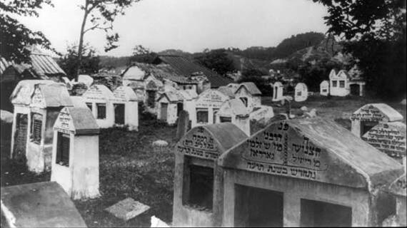 בית הקברות היהודי בווילנה ב-1922