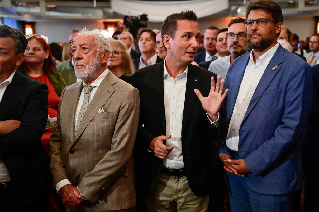 Photo: John MACDOUGALL / AFP אלטרנטיבה לגרמניה זוכה בבחירות במדינת סקסוניה אנהלט