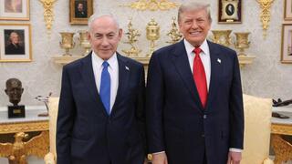 דונלד טראמפ ובנימין נתניהו