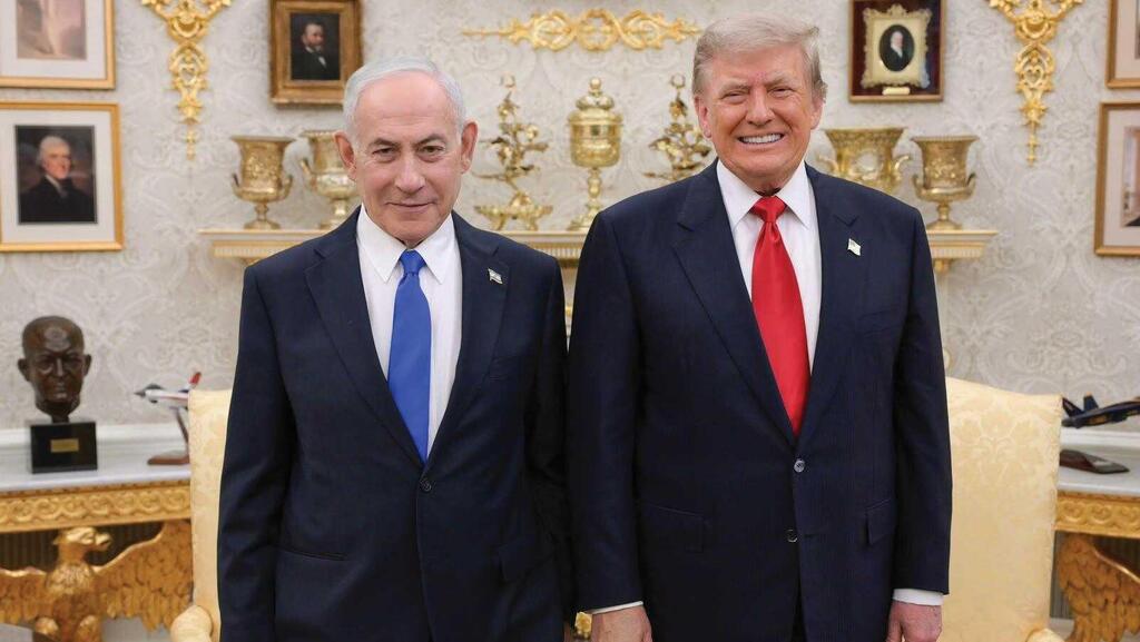 'Anyone other than Bibi is the wrong leader': Trump endorses Netanyahu for reelection (Photo: GPO) דונלד טראמפ ובנימין נתניהו
