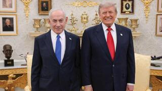 דונלד טראמפ ובנימין נתניהו