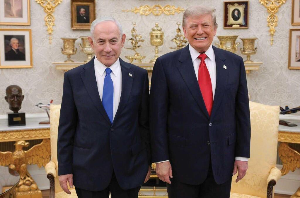 דונלד טראמפ ובנימין נתניהו