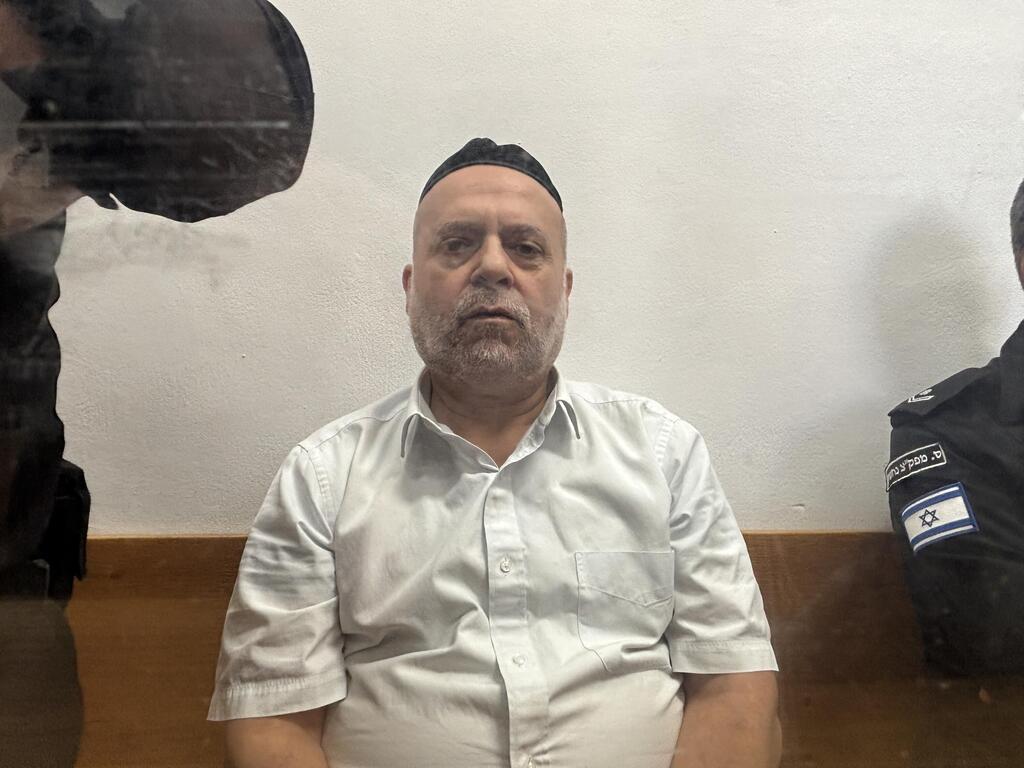 Rabbi Moshe Yazdi (Photo: Gil Yohanan) השמעת גזר דין נגד הרב משה דני יזדי