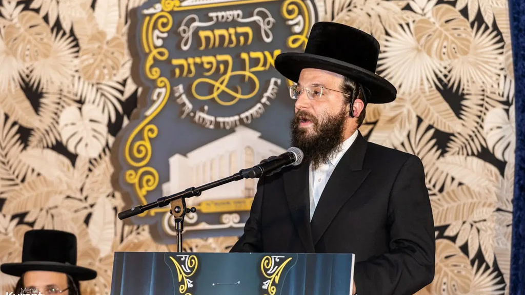 Elikim Stark, a new candidate for Israel's ultra-Orthodox United Torah Judaism party (Photo: Anshel Beck) אליקים שטארק מחסידות בעלז
