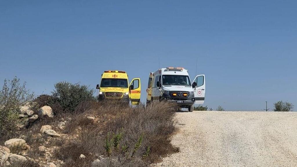 Photo: MDA זירה פיגוע דקירה שומרון