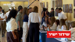 הצגת הרשימות בכנסת