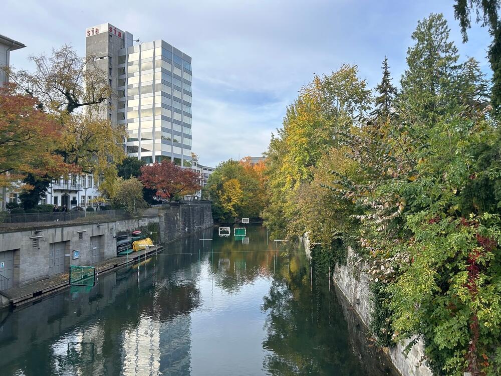 The Schanzengraben canal in Zurich (Photo: Colinmthompson/Shutterstock) תעלת השאנצנגראבן בציריך