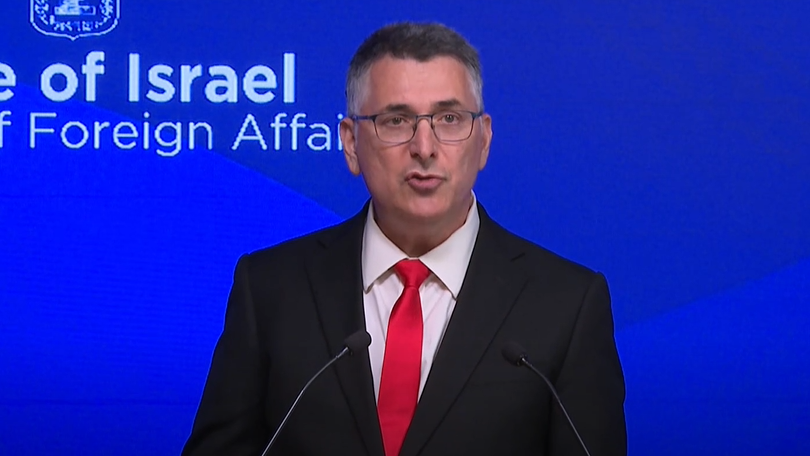 Foreign Minister Gideon Sa'ar (Photo: GPO) שר החוץ גדעון סער