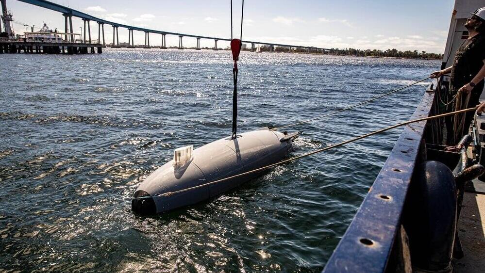 File photo of a Dive-LD unmanned submarine. Iran has yet to release any footage supporting its claims (Photo: U.S. Navy photo by Ian Delossantos) צוללת בלתי מאוישת של צבא ארה"ב מדגם Dive-LD ארכיון 2024