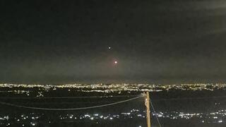 יירוטים בשמי ישראל, ירי מאיראן לירדן