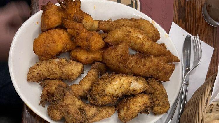 Chicken tenders at the Pappas family restaurant (Photo: From social media) הצ'יקן טנדר שלהם