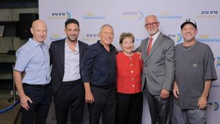 שאנן סטריט, נשיא קרן טייב חיים טייב, רעיה שטראוס,  אלוף במיל׳ דורון אלמוג, מנכ״ל קרן טייב תום פרוחי, מנכ״ל דף חדש תומר רבינוביץ