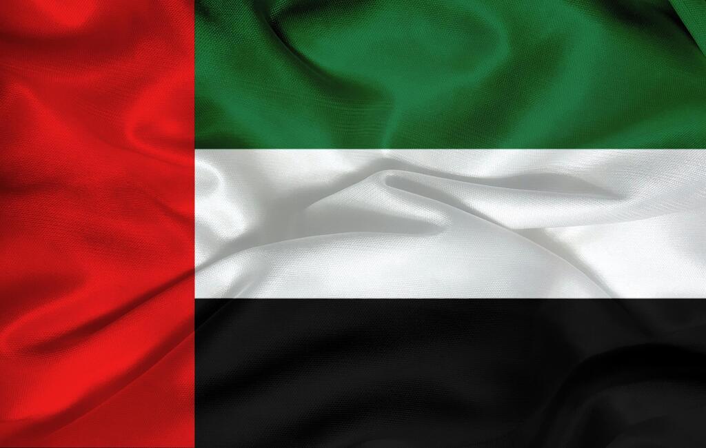 The UAE flag. Algeria accuses Abu Dhabi of 'provocative and hostile actions' (Photo: shutterstock) דגל איחוד האמירויות אילוס