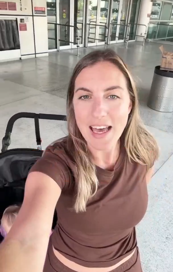 "we are in Israel at the airport.” (Photo: Screen shot) Aliyah vlog recap