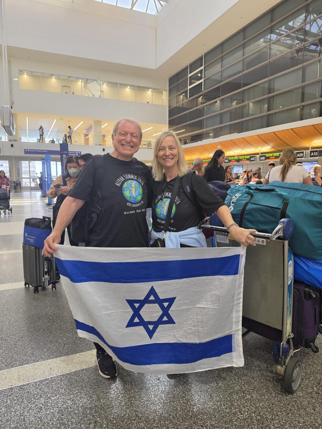 Seymour “Sy” and Seryl Litwin. For them, Rosh Hashanah this year will look out over the Mediterranean (Photo: Courtesy) Seymour “Sy” and Seryl Litwin. For them, Rosh Hashanah this year will look out over the Mediterranean