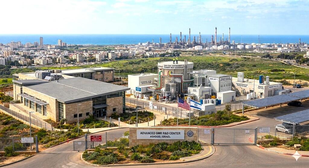 Nuclear reactor in Israel (Illustration: AI) Nuclear reactor in Israel