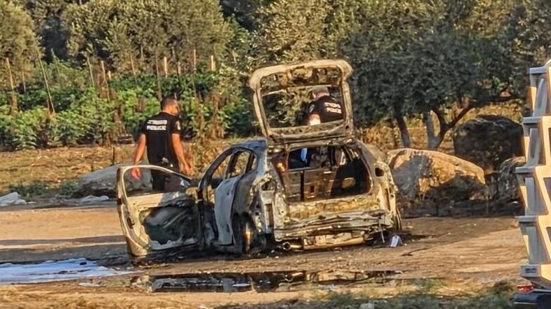 3 גברים אותרו ללא רוח חיים בשרון: "הרכב עלה באש, מצאנו אותם רק אחרי הכיבוי"