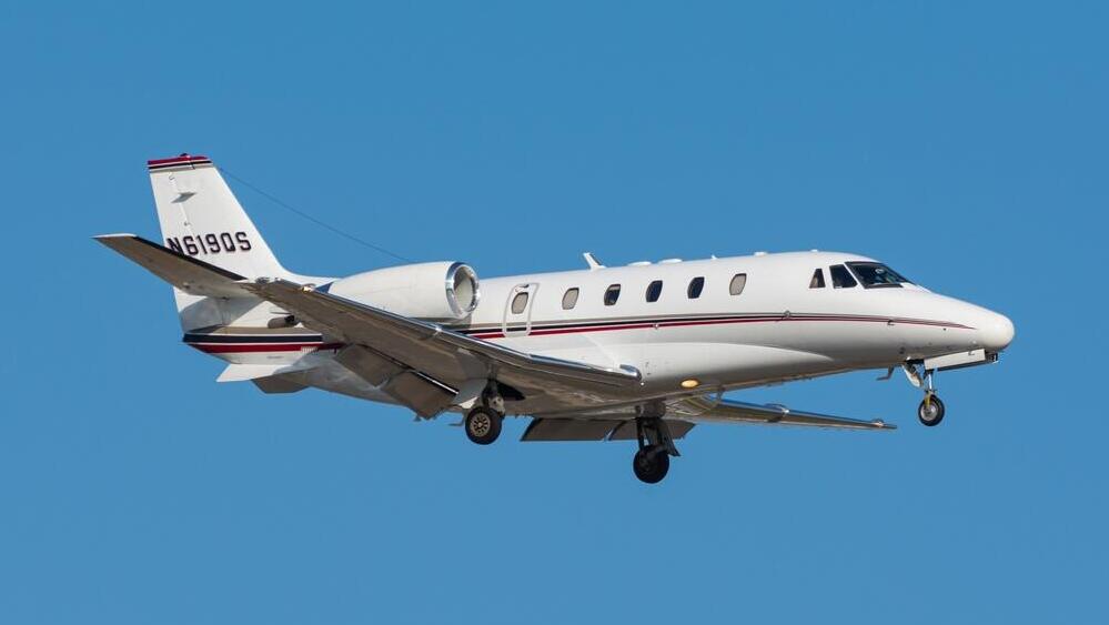 מטוס מדגם Cessna Citation XLS. אילוסטרציה