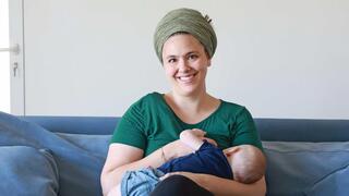 רחל שפירו דייויס ובנה הלל עמיחי