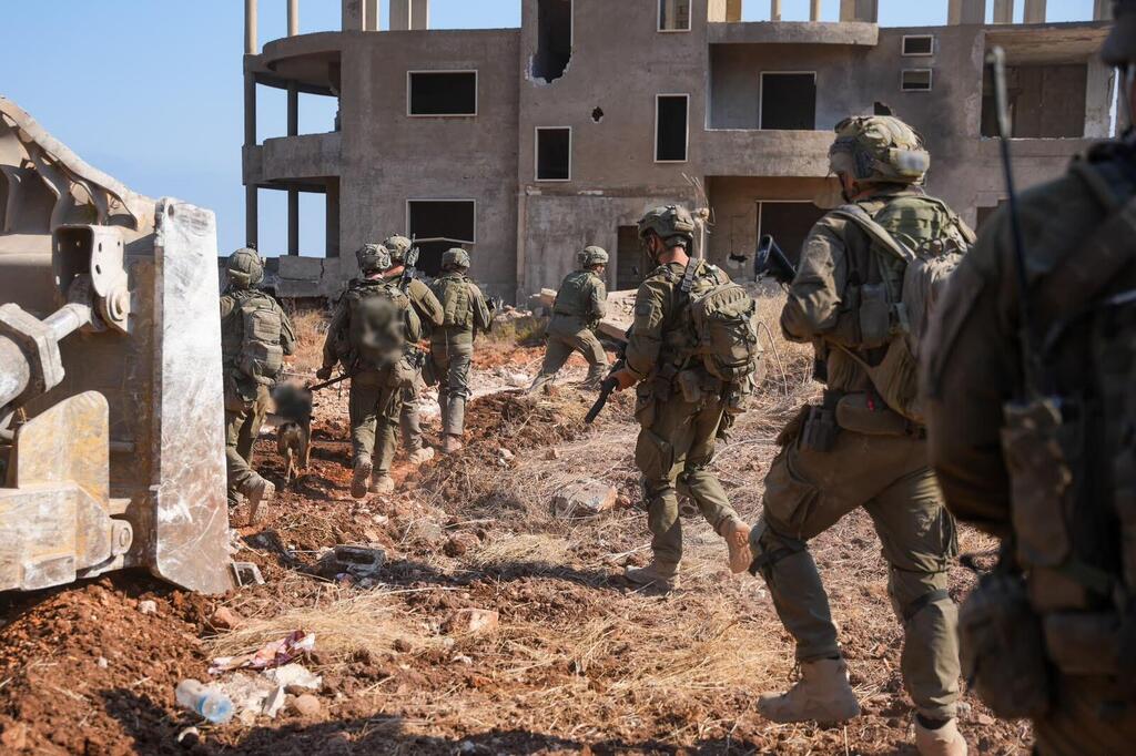 IDF forces operating in southern Lebanon (Photo: IDF) איתור משגרים מוכנים לשימוש טרם הפסקת האש בדרום לבנון