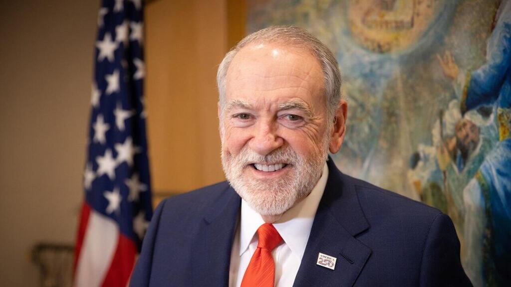 US Ambassador Mike Huckabee (Photo: Alex Kolomoisky) מייק האקבי, שגריר ארה"ב בישראל