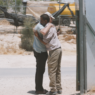 הרב בני לאו עם סאלם אלהד'אלין 