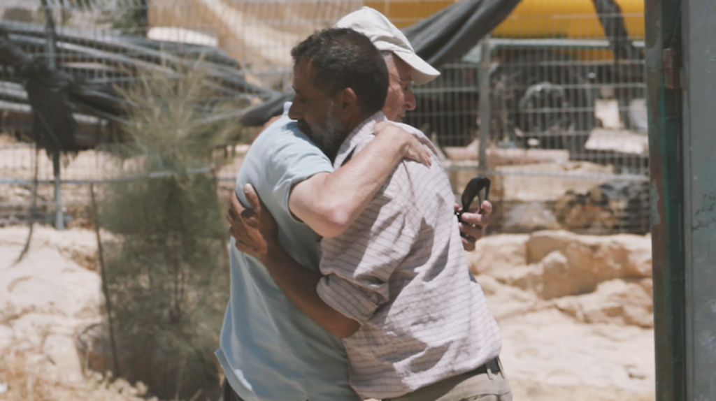 הרב בני לאו עם סאלם אלהד'אלין 