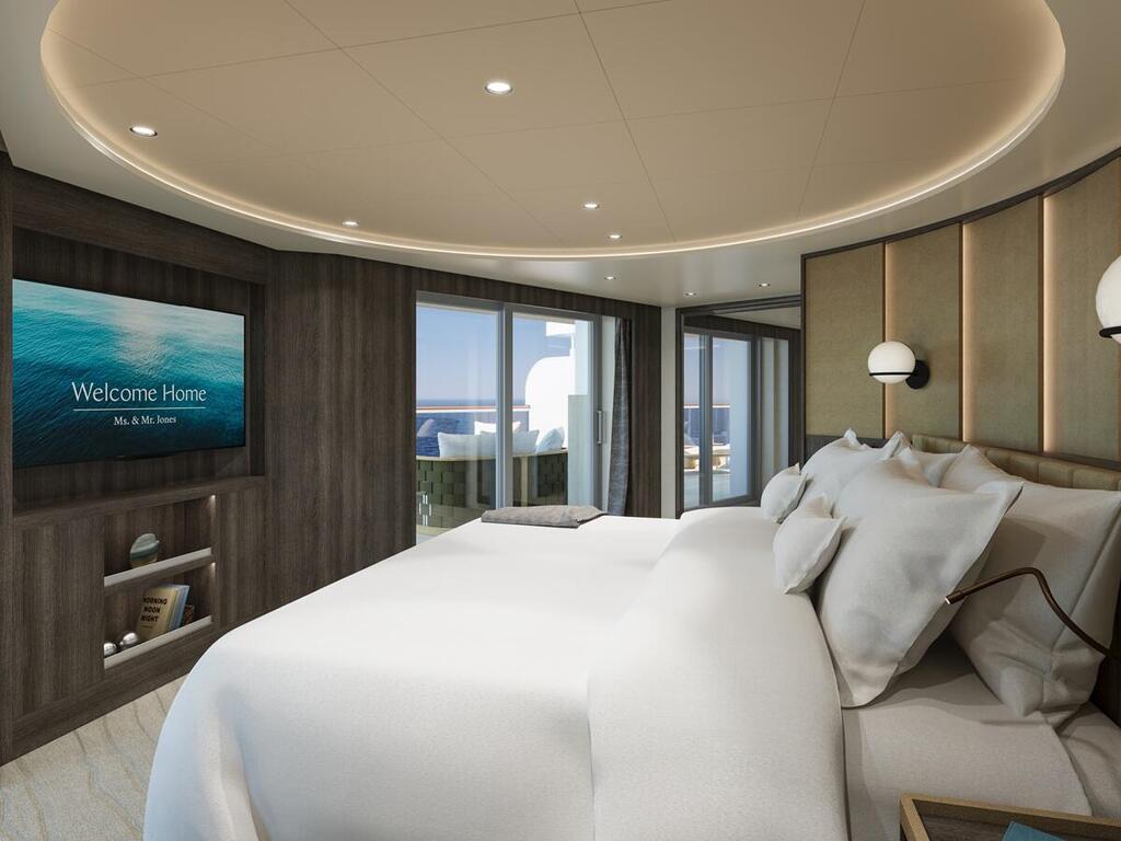 Make yourself at home. A suite aboard Explora III (Photo: Explora Journeys) האקספלורה 3