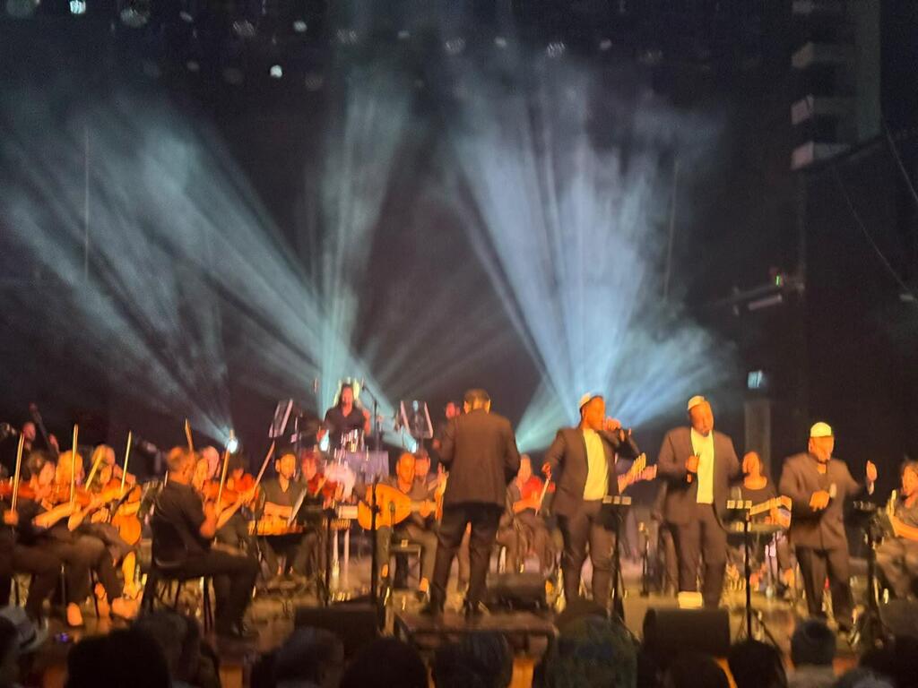 The Israeli Andalusian Orchestra of Ashdod performs a Selichot concert featuring Raviv Kanfo’s Project (Photo: Meir Sharam) The Israeli Andalusian Orchestra of Ashdod performs a Selichot concert featuring Raviv Kanfo’s Project