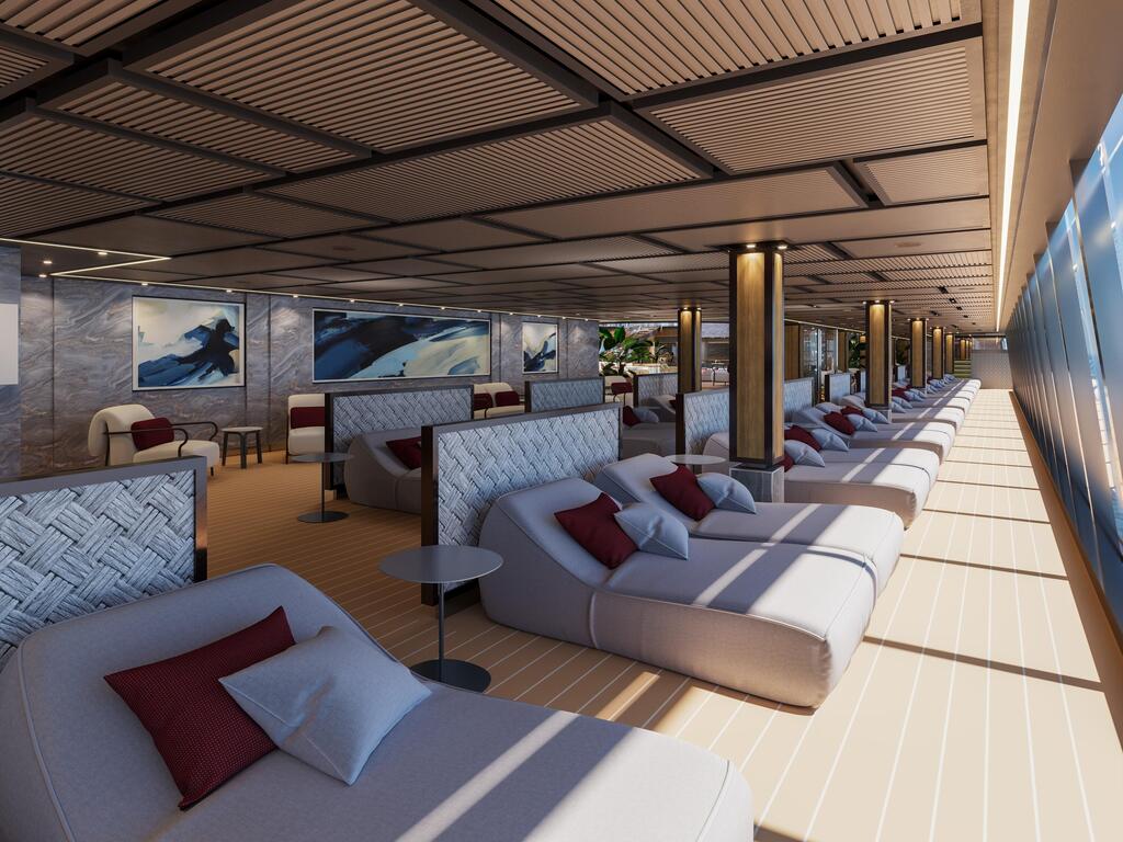 You won't have trouble finding a free spot (Photo: Explora Journeys) האקספלורה 3