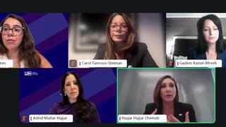 The webinar was hosted by Women Champions for Change and supported by WCC co-founders Danny Hakim OAMand Ayelet Mavo 