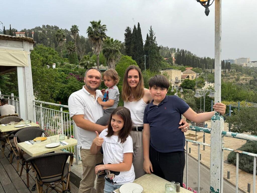 Sergei Zorkovsky and his family סרגיי זורקובסקי ומשפחתו