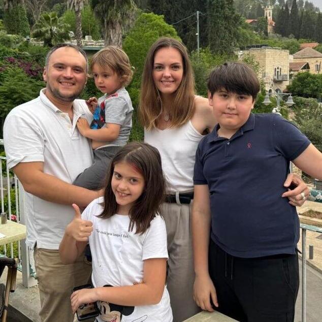 סרגיי זורקובסקי ומשפחתו