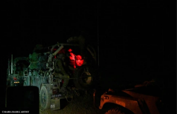 IDF forces operating in Syria (Photo: Rabia Basha) IDF forces operating in Syria