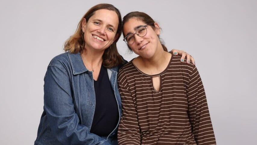 רוני ואמה תמר. לא מצטערת לרגע על הבחירה