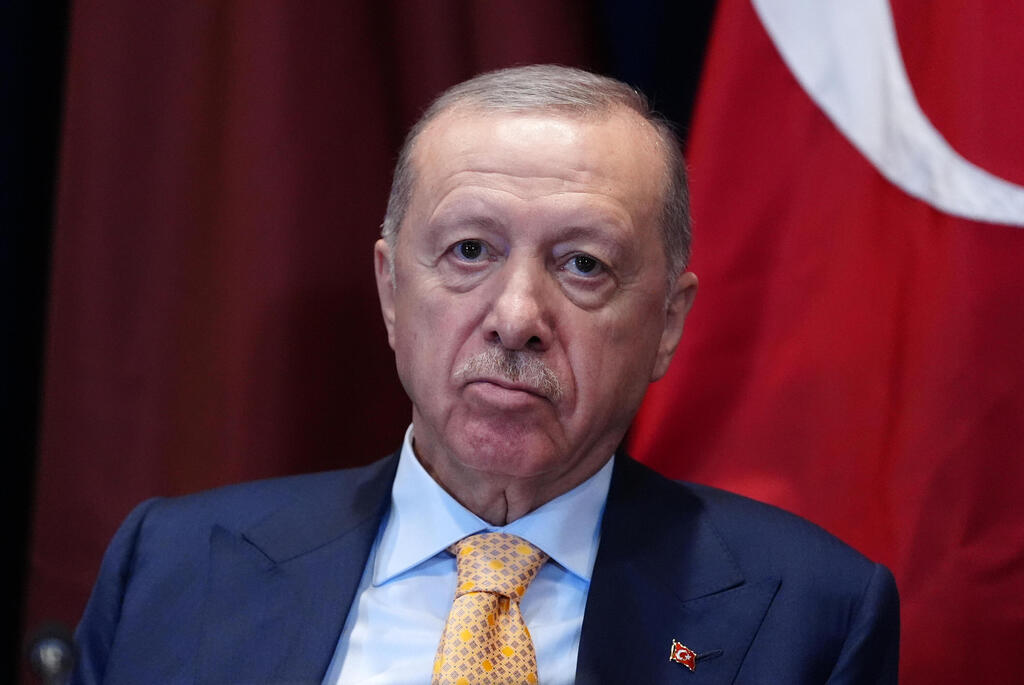 Turkish President Recep Tayyip Erdogan (Photo: AP Photo/Julia Demaree Nikhinson) נשיא טורקיה רג'פ טאיפ ארדואן