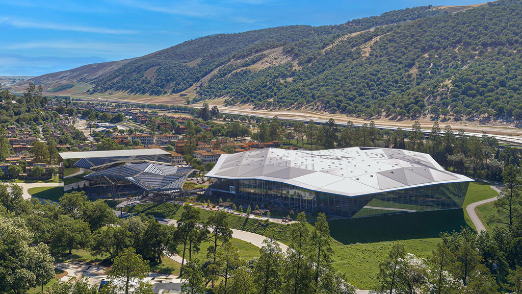 The new campus to be built in Tivon (Photo: Nvidia) הקמפוס החדש שיוקם בטבעון