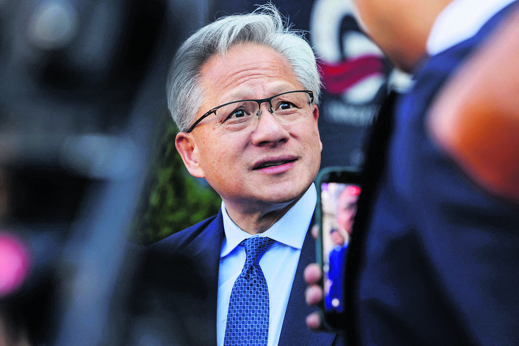Nvidia CEO Jensen Huang says he is willing to pay (Photo: Jonathan Drake/Reuters) מנכ"ל אנבידיה, ג'נסן הואנג