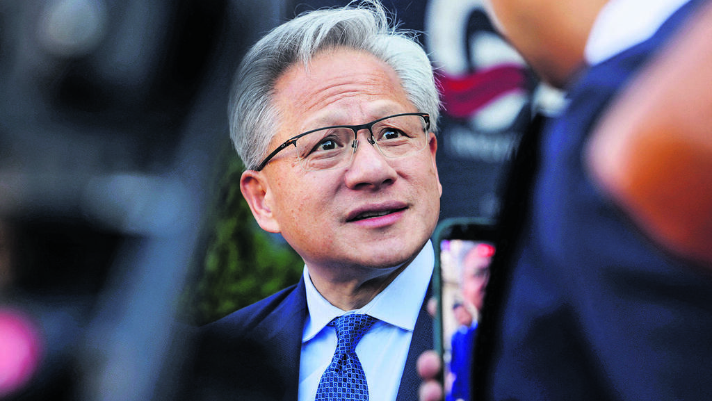 Nvidia CEO Jensen Huang (Photo: Jonathan Drake/Reuters) מנכ"ל אנבידיה, ג'נסן הואנג
