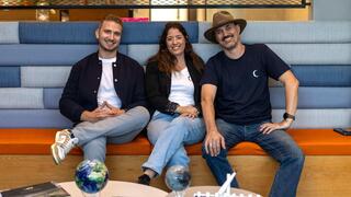 Moonshot founders Shahar Bahiri, Hilla Haddad Chmelnik and Fred Simon 