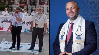 עזיז הנאווי פעיל אנטי ישראלי מ מרוקו שנבחר שם ל פרלמט